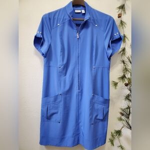 Zenergy by Chico's Neema Half Zip Sporty Midi